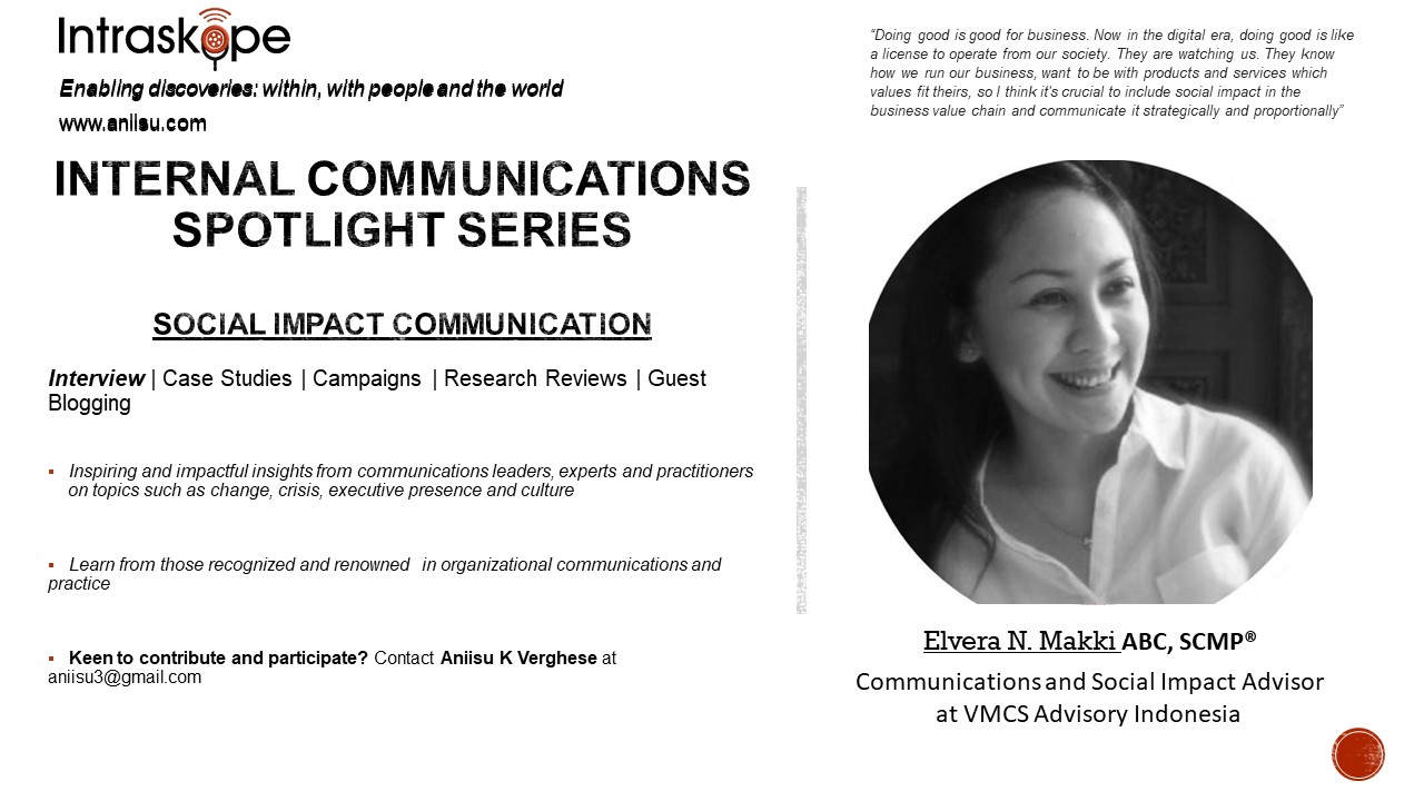 Spotlight on Social Impact Communications | Edition #14 | Elvera N ...